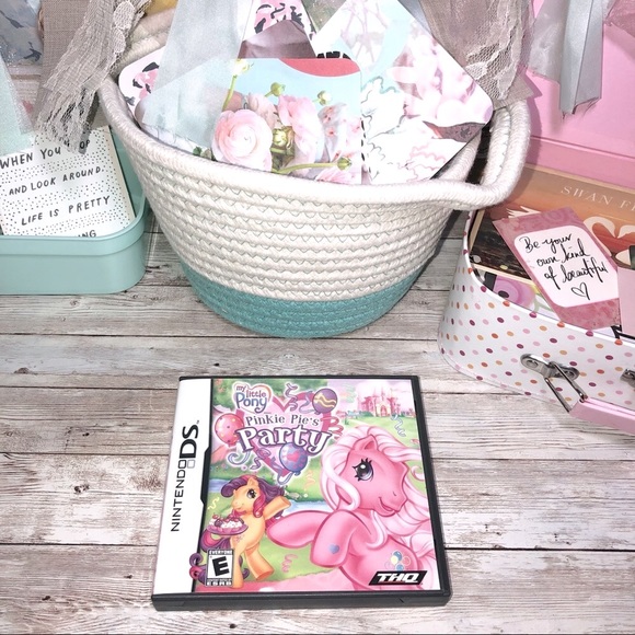 🌷 My Little Pony Pinkie Pie’s Party Nintendo DS Game MLP - Picture 1 of 3